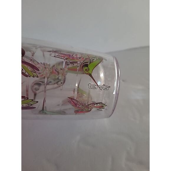 Tervis Hummingbirds Insulated Tumbler 16Oz Pink Lid - Picture 5 of 10